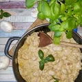 Piersi z kurczaka z pieczarkami w sosie śmietanowym