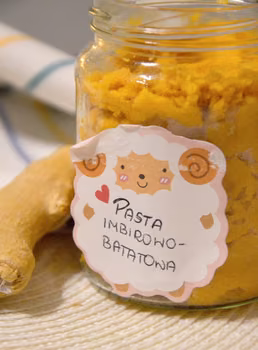 WEGAŃSKA PASTA IMBIROWO-BATATOWA