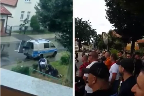 Zamieszki pod komendą w Lublinie. Chodzi o śmierć młodego mężczyzny