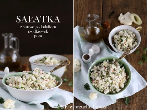 Surówka z kalafiora