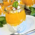 Deser stracciatella z mango