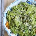 Makaron z pesto z rukoli