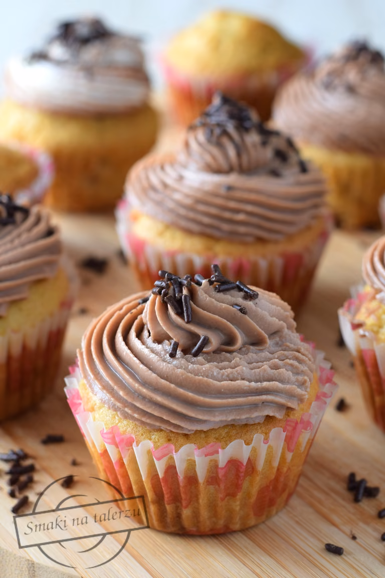 Muffinki z masą krówkową