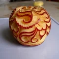 dekoracje w jabłkach