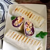 Tortilla kebab z czerwoną kapustą