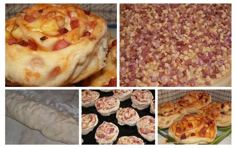 Bułeczki ala pizza czyli pizza rolls