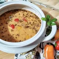 Zupa a la pizza z mięsem mielonym