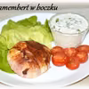 Camembert w boczku