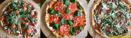 Włoska pizza na cienkim cieście (oryginalny przepis na ciasto i sos + 3 rodzaje pizzy)