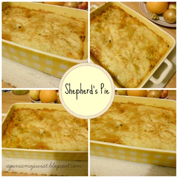 Zapiekanka pasterska (shepherds pie)
