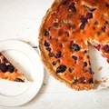 Tarta z malinami i jeżynami w mascarpone