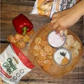 Dwa lekkie dipy i Chyży Chips PanSnack, czyli pomysł na zdrową przekąskę