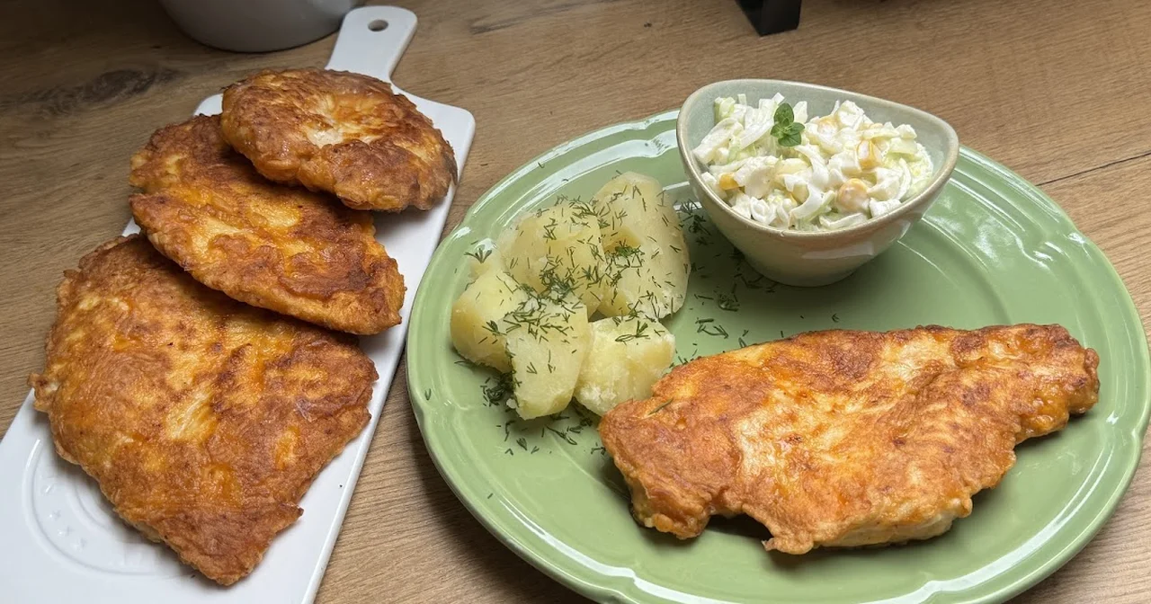 Kotleciki z kurczaka w jogurtowym cieście