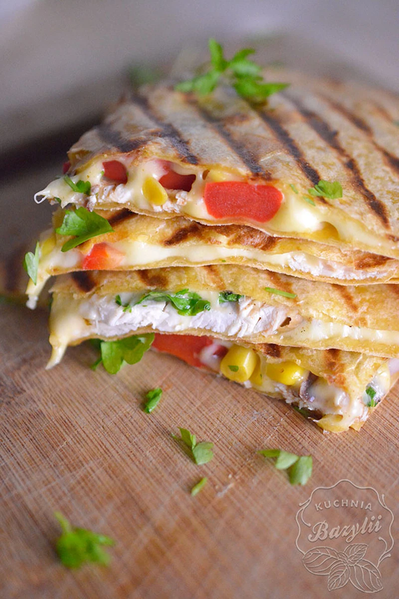 Quesadilla z kurczakiem