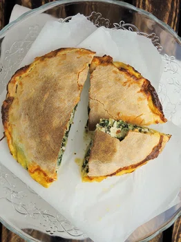 Spanakopita, czyli feta i szpinak w cieście