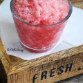 Niskokaloryczna domowa granita arbuzowa