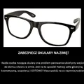 Zabezpiecz okulary na zimę!
