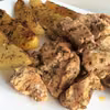 Pieczona pierś kurczaka z przyprawą gyros