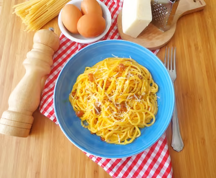 Spaghetti alla carbonara (przepis krok po kroku)