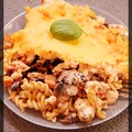 Kebabowa zapiekanka makaronowa