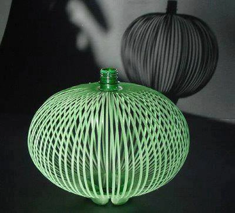 Lampion z plastikowej butelki. WOW