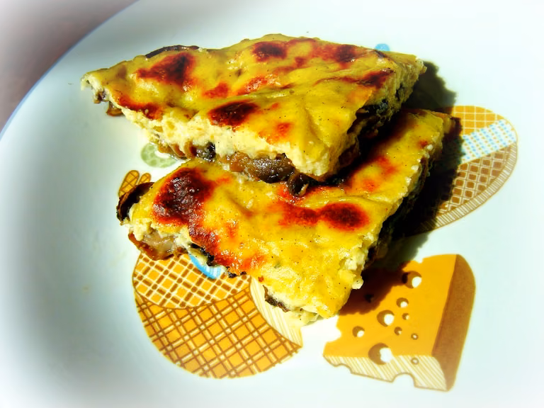 Zapiekanka pieczarkowa