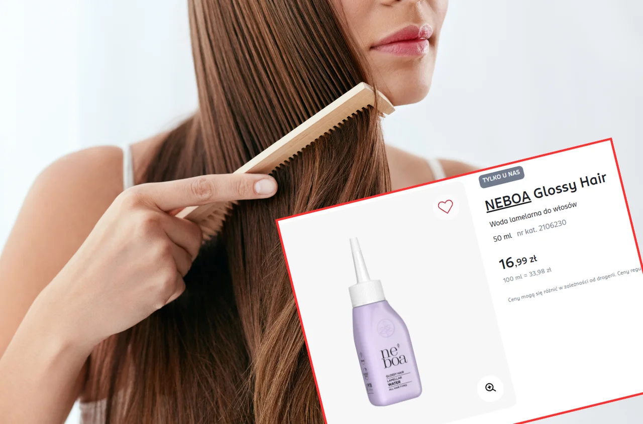 Ta woda z Rossmanna za 17 zł to nowy hit do włosów! Efekt tafli i turbo nawilżenie w 10 sekund, idealna do walizki