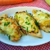 Filet z porem i mozarella
