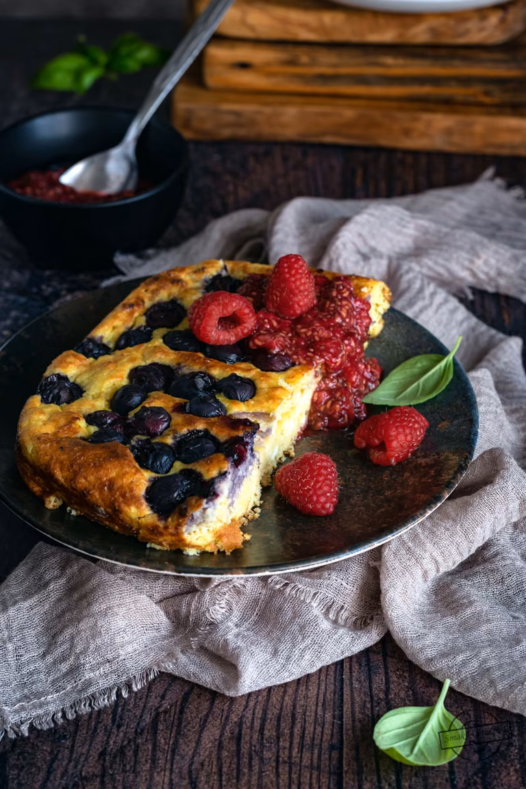 Omlet sernikowy z air fryer