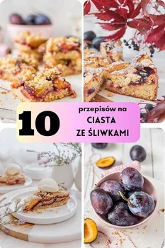 10 przepisów na ciasta ze śliwkami