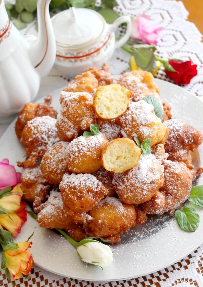 Waniliowe mini pączki – prosty przepis