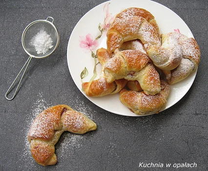 "Topione" rogaliki drożdżowe