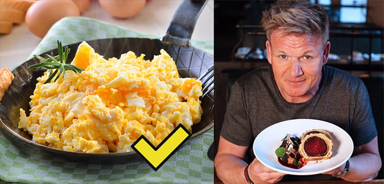 10 sposobów na idealną jajecznicę od znanych szefów kuchni. Musisz spróbować!