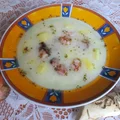 Zupa chrzanowa z ziemniakami