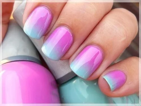 OMBRE, CZYLI PAZNOKCIE W KOLORACH TĘCZY
