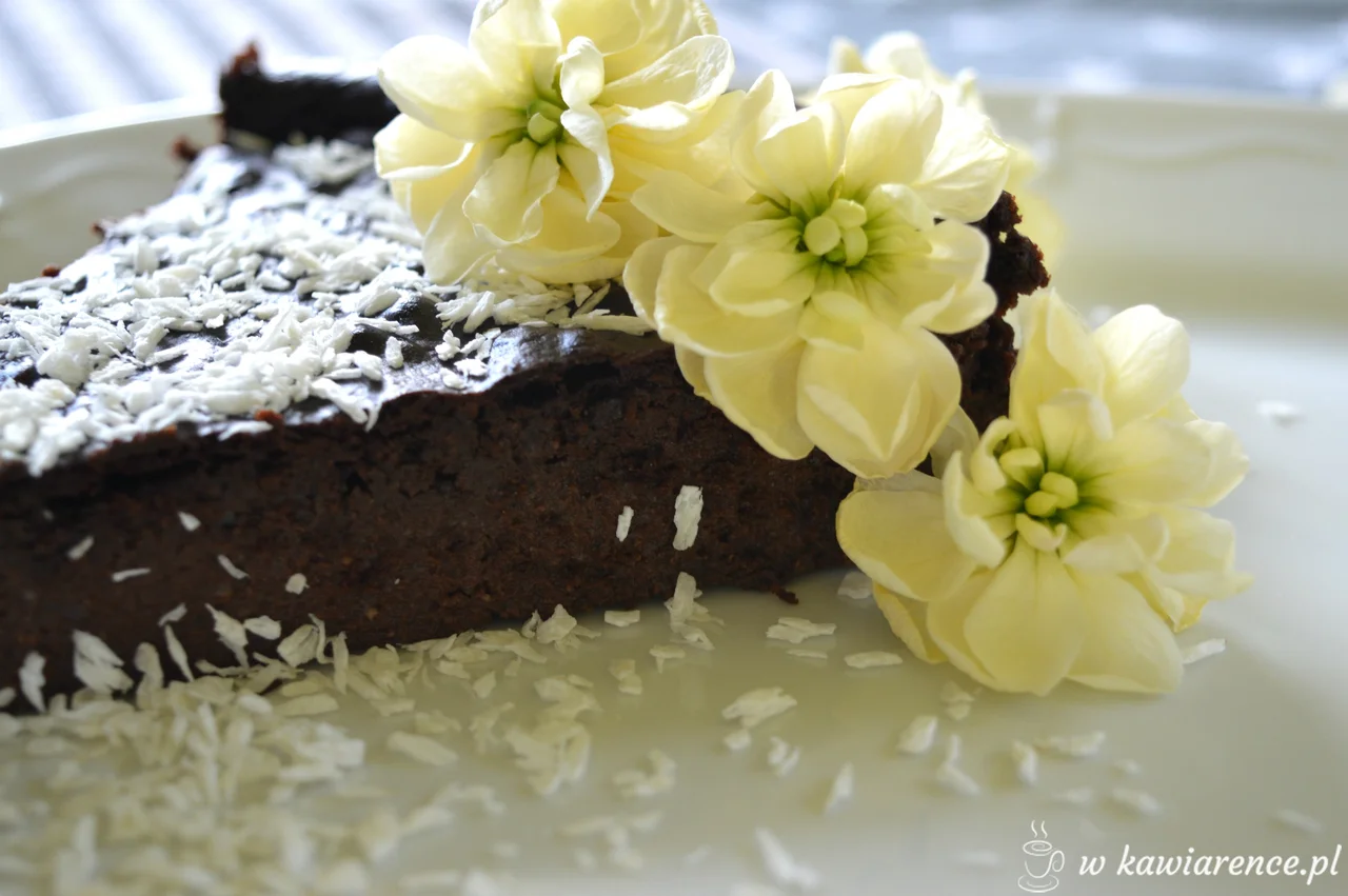 czekoladowe jaglane brownie - fit