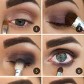 Matowe smokey eyes