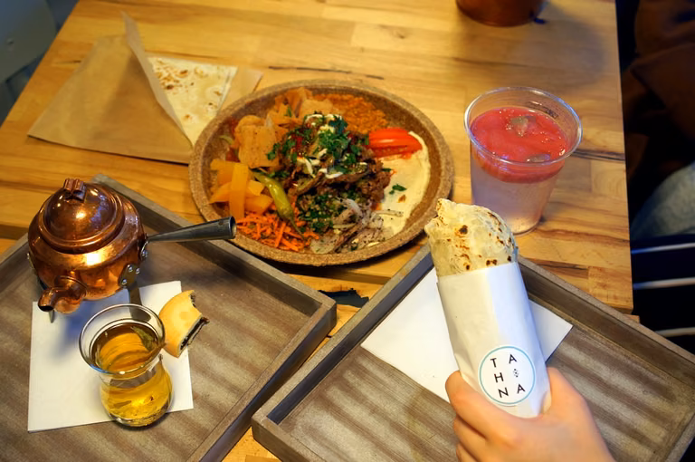 Tahina Wilcza- arabski street food w Warszawie