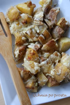 Ziemniaki pieczone w mleku