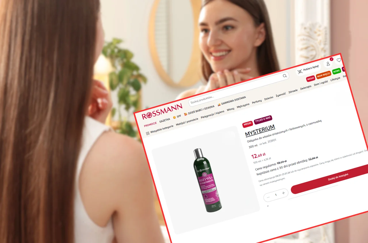 Ta odżywka z Rossmanna za 12 zł to cudo do zniszczonych i farbowanych włosów! Mega wygładzenie i zero puszenia nawet po czapce