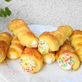 Francuskie rurki z kremem.