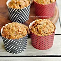 Muffiny z cukinią, migdałami i rodzynkami