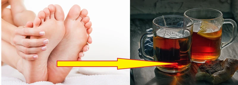 Dlaczego warto MOCZYĆ STOPY w mocnej herbacie?