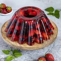 Babka z galaretki i owoców