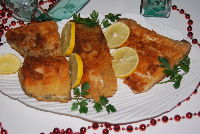 Tradycyjny karp smażony