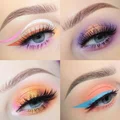 Kolorowy make up