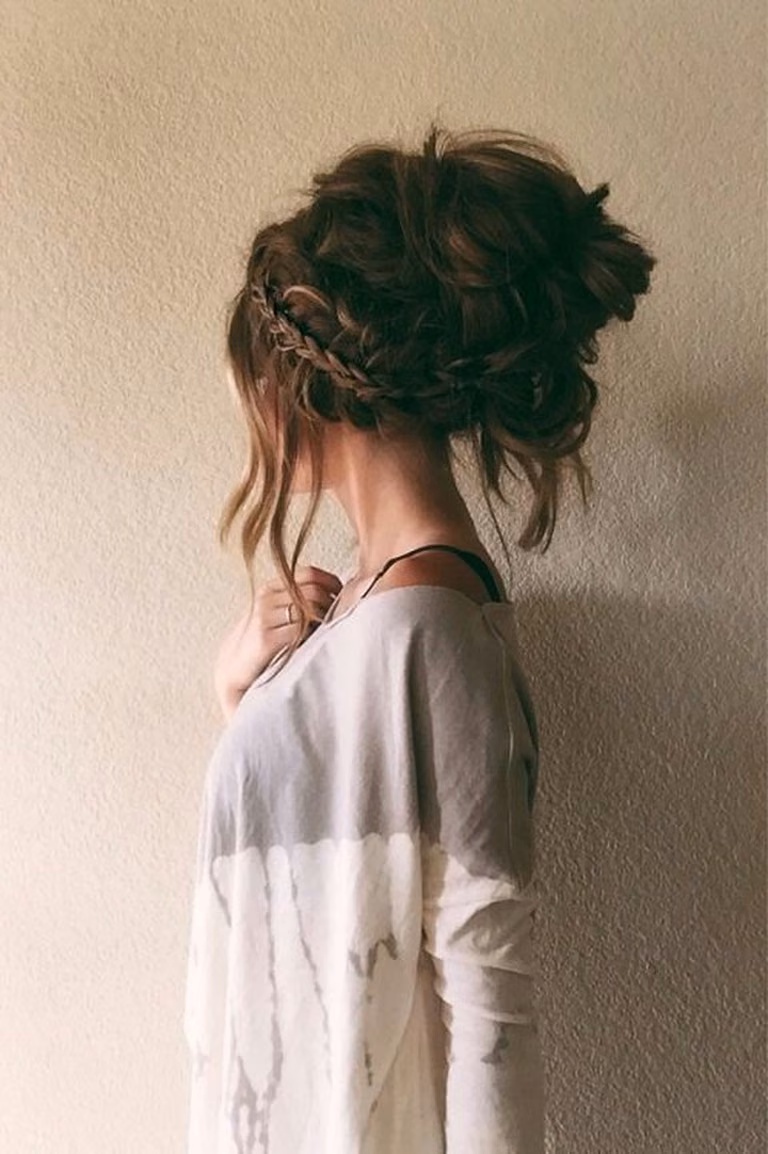 fryzura boho