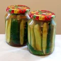 Ogórki słodko-kwaśne z chili