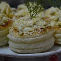 Francuskie babeczki z pastą jajeczną