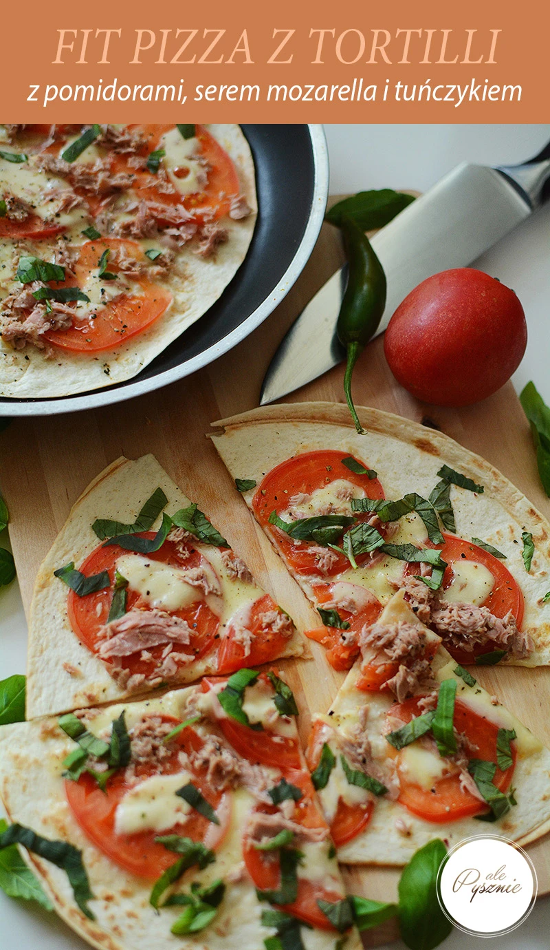 Fit pizza z tortilli